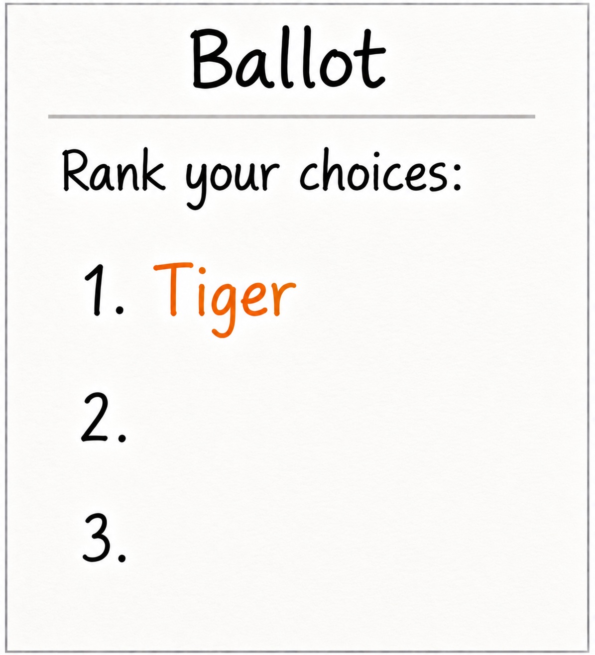 Eagle supporters ballot