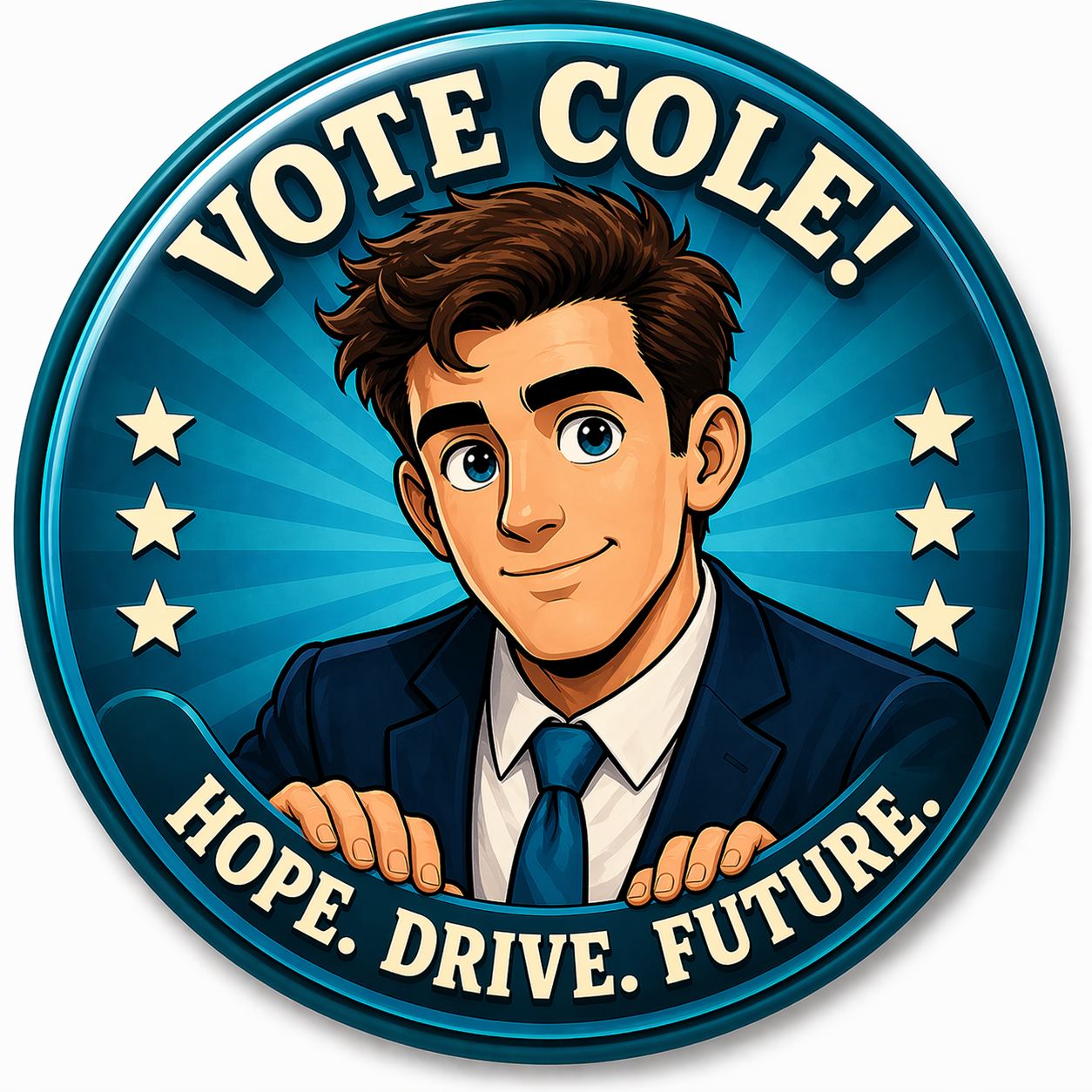 Cole candidate button